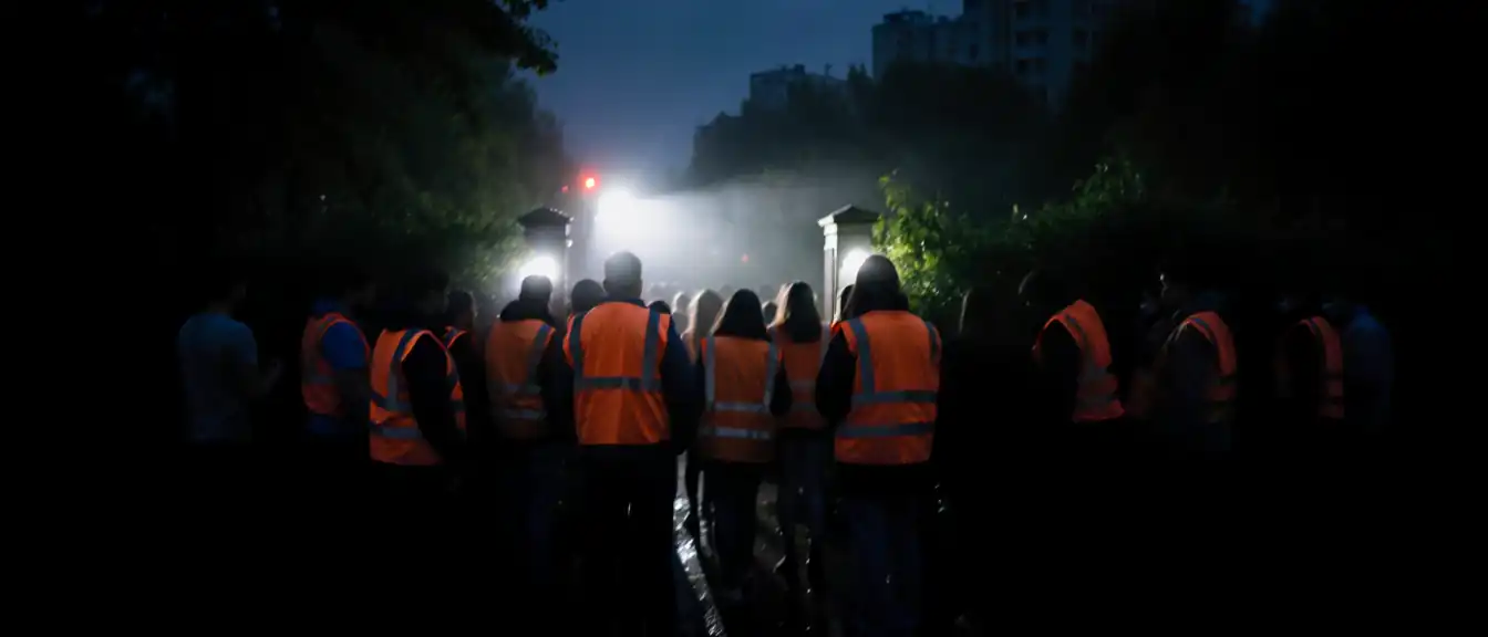 Поисковый отряд ЛизаАлерт организовал операцию по поиску двух шестилетних детей в Фрунзенском районе Санкт-Петербурга